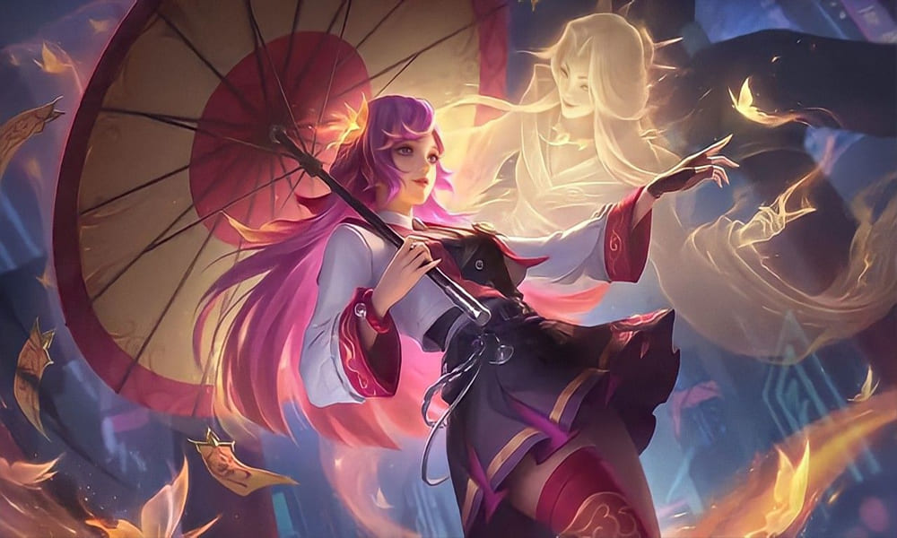 Hero Kagura Sang Penyihir Payung di Mobile Legends: Bang Bang